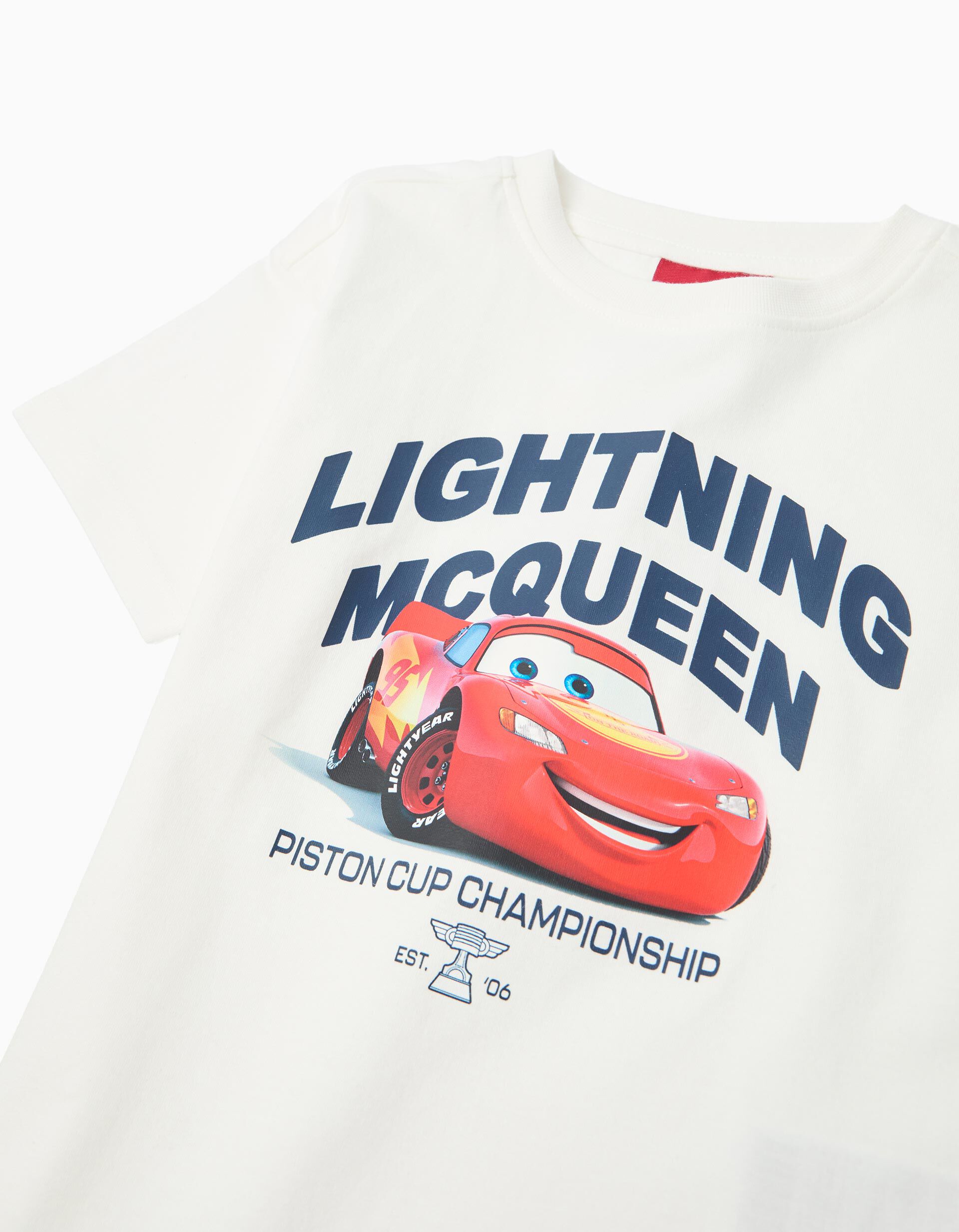 Comprar Online T-shirt 'Cars' &copy;Disney, Menino, Branco
