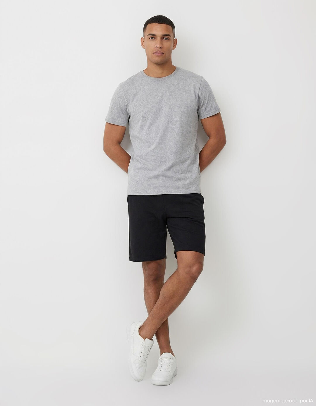 Cal&ccedil;&otilde;es Jogging, Homem, Preto