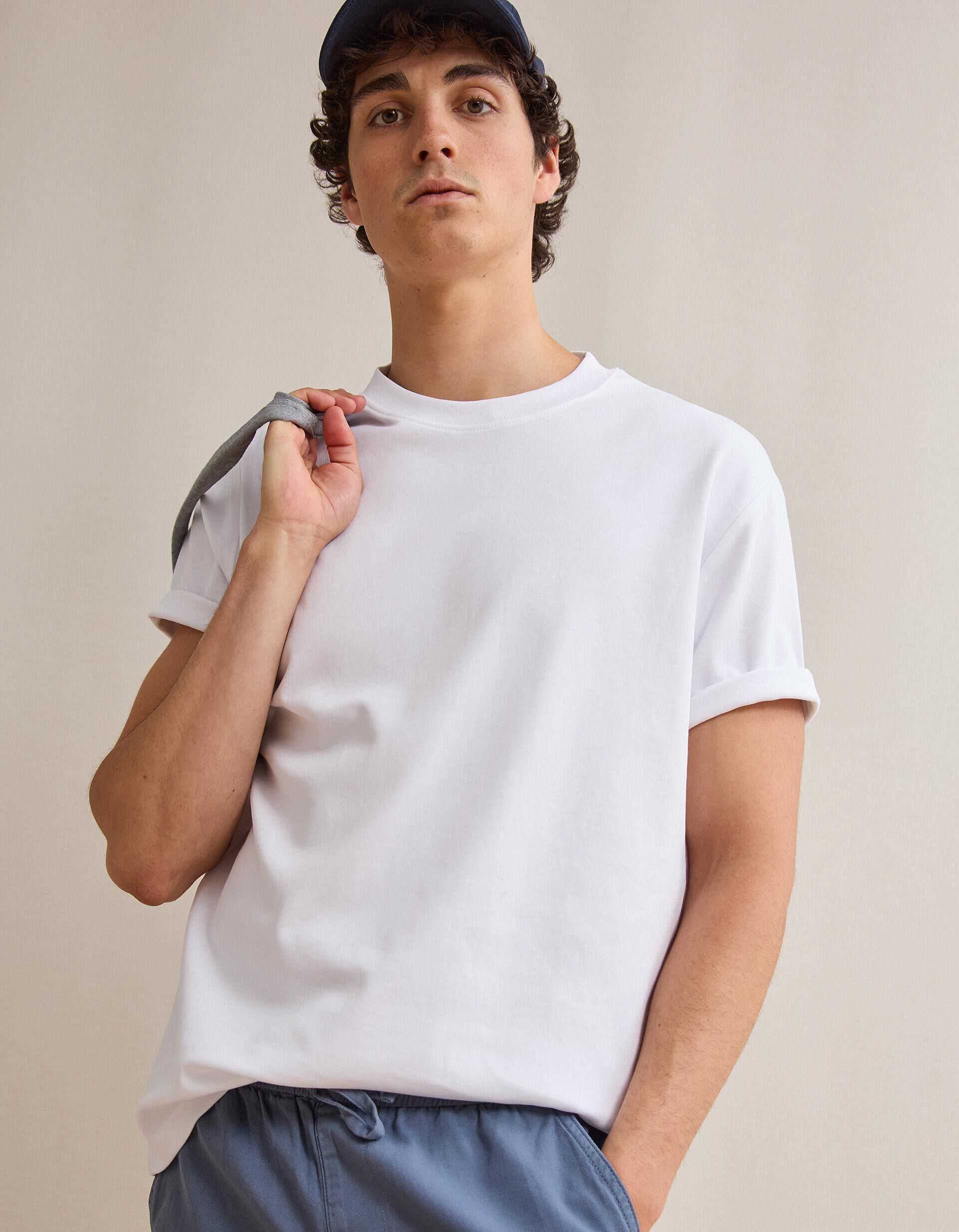 Comprar Online T-shirt Interlock, Homem, Branco