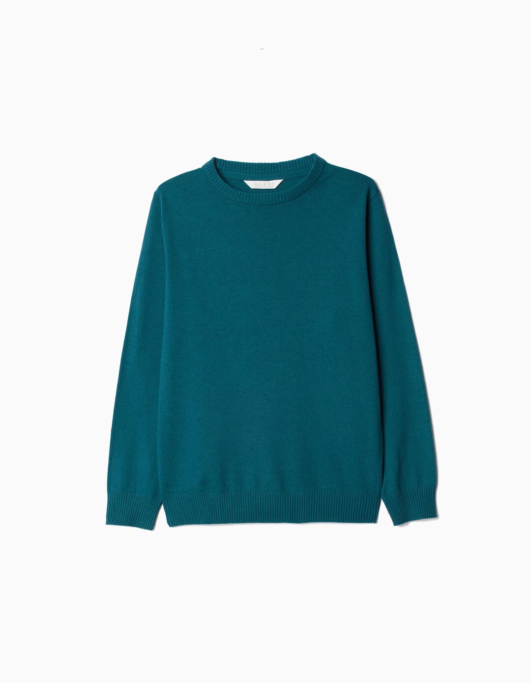 Camisola de Malha, Menino, Verde Escuro