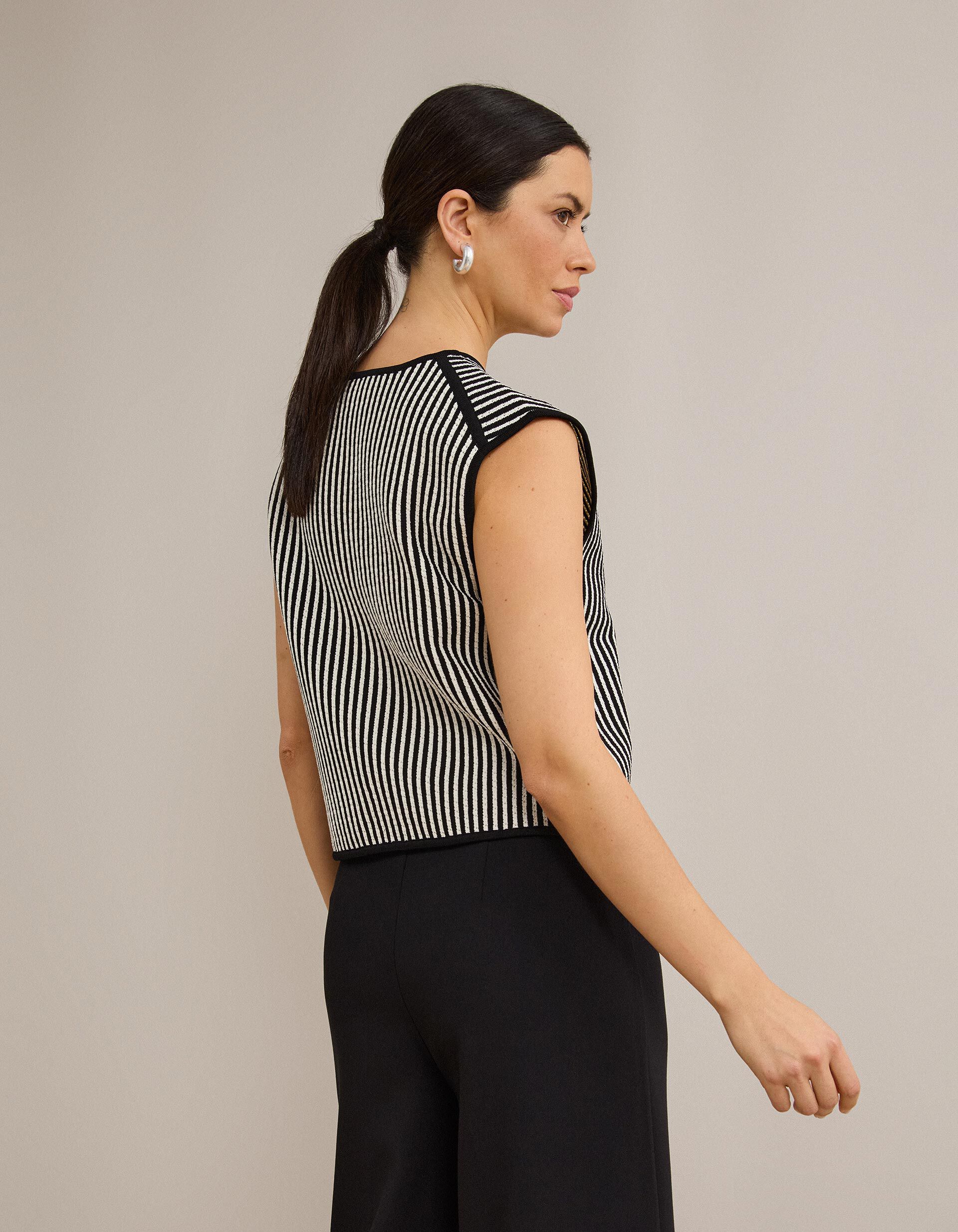 Comprar Online Colete Tricotado, Mulher, Bege Claro