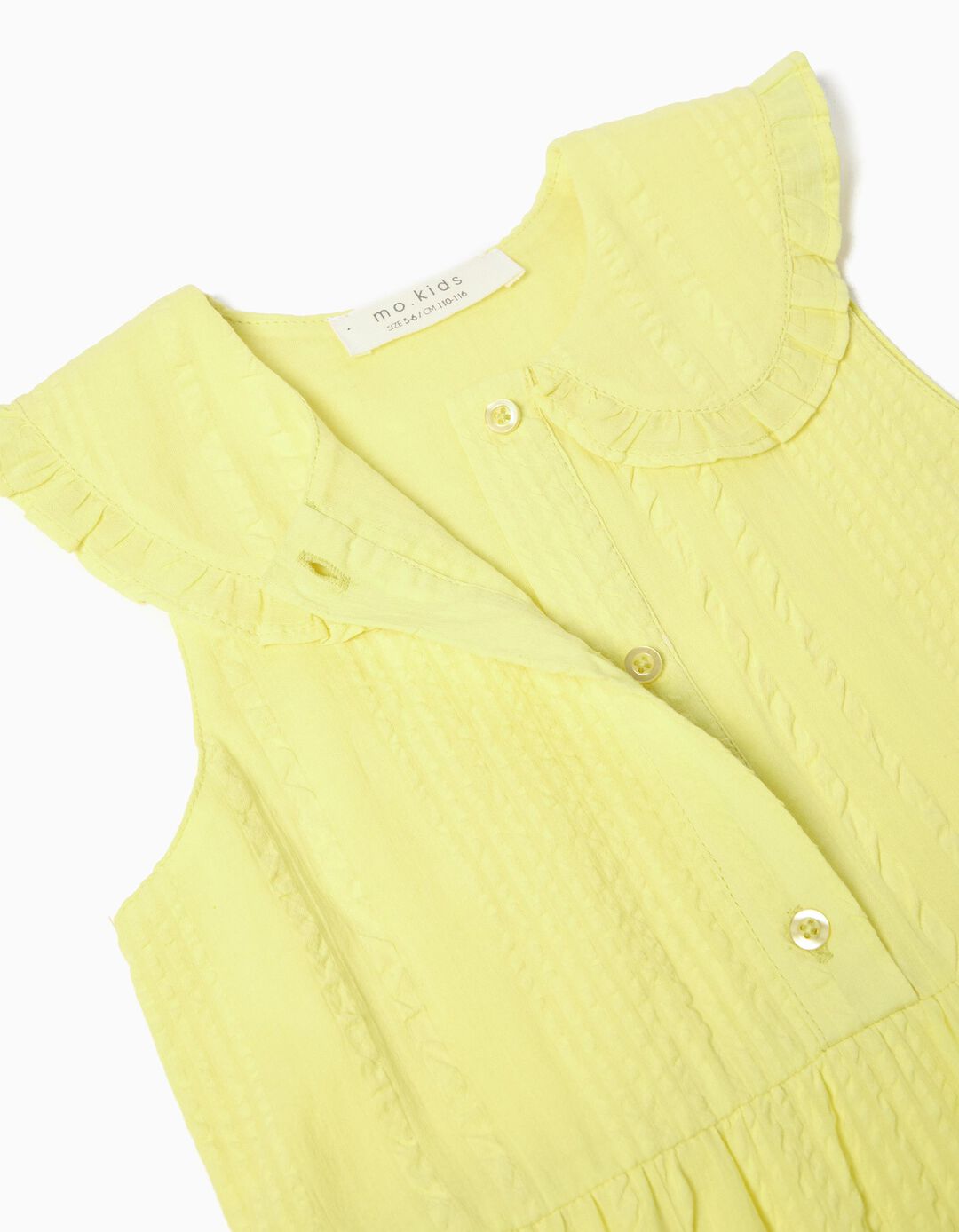 Vestido, Menina, Amarelo