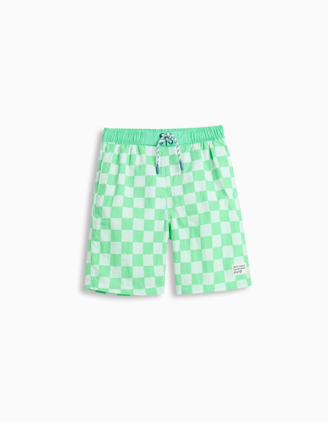 Cal&ccedil;&otilde;es de Banho 'Boardshort', Menino, Verde Claro