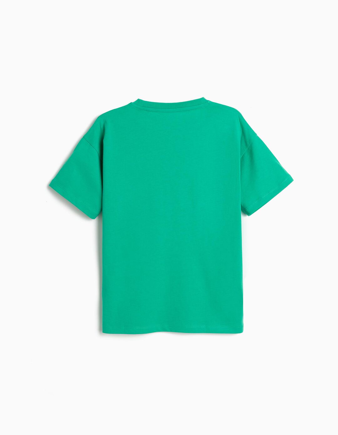 T-shirt Estampada, Menino, Verde