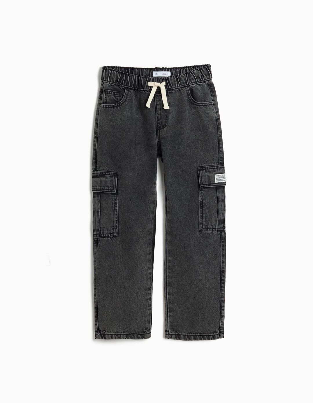 Cal&ccedil;as de Ganga Cargo, Menino, Cinzento