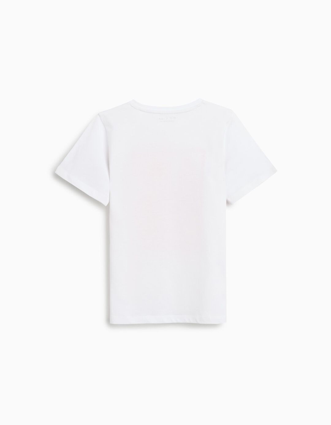 T-shirt Print, Menino, Branco