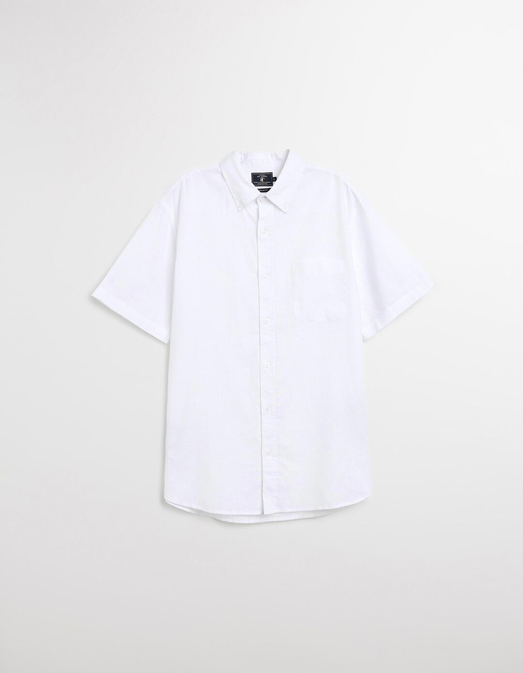 Camisa com Linho, Homem, Branco