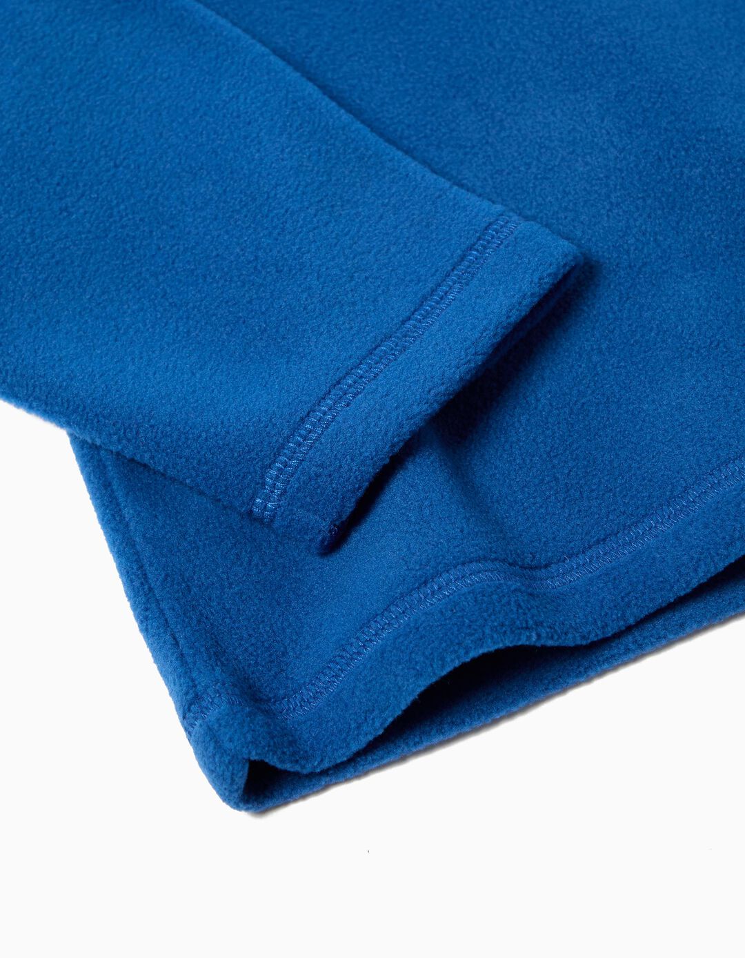 Camisola Polar com Fecho, Menino, Cinzento