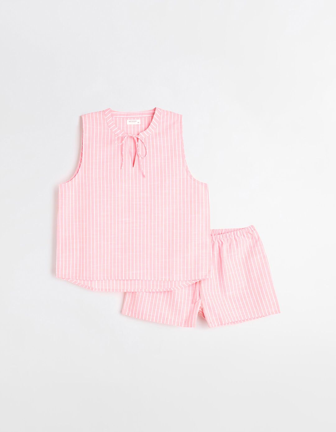 Pijama Riscas, Mulher, Rosa