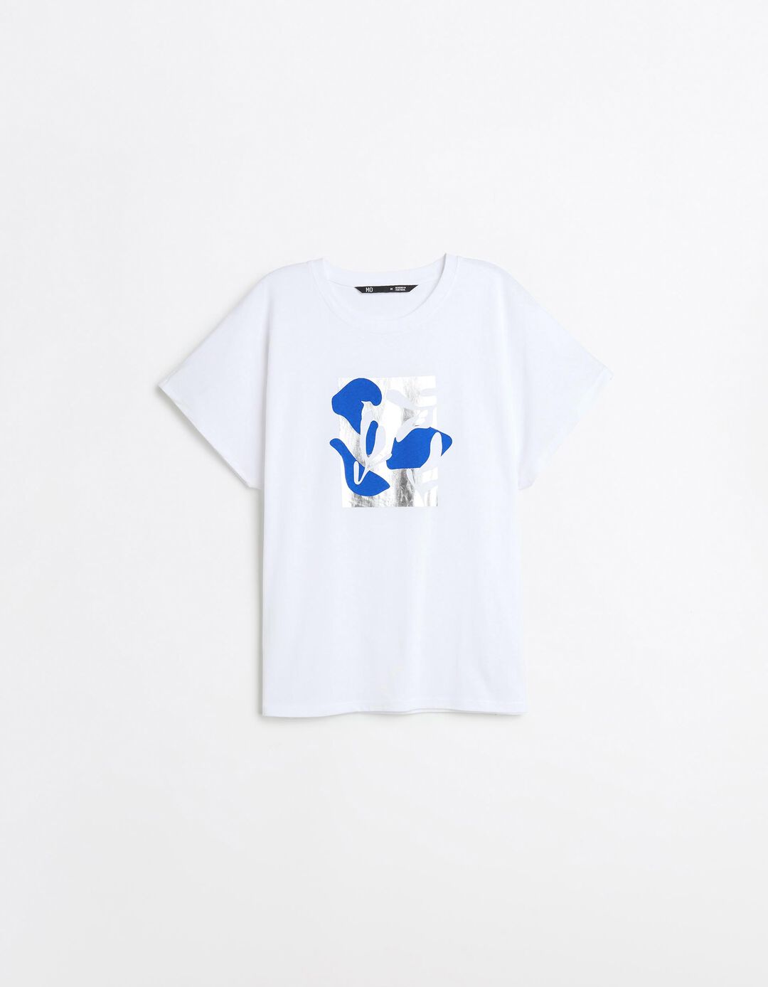 T-shirt Manga Curta, Mulher, Branco