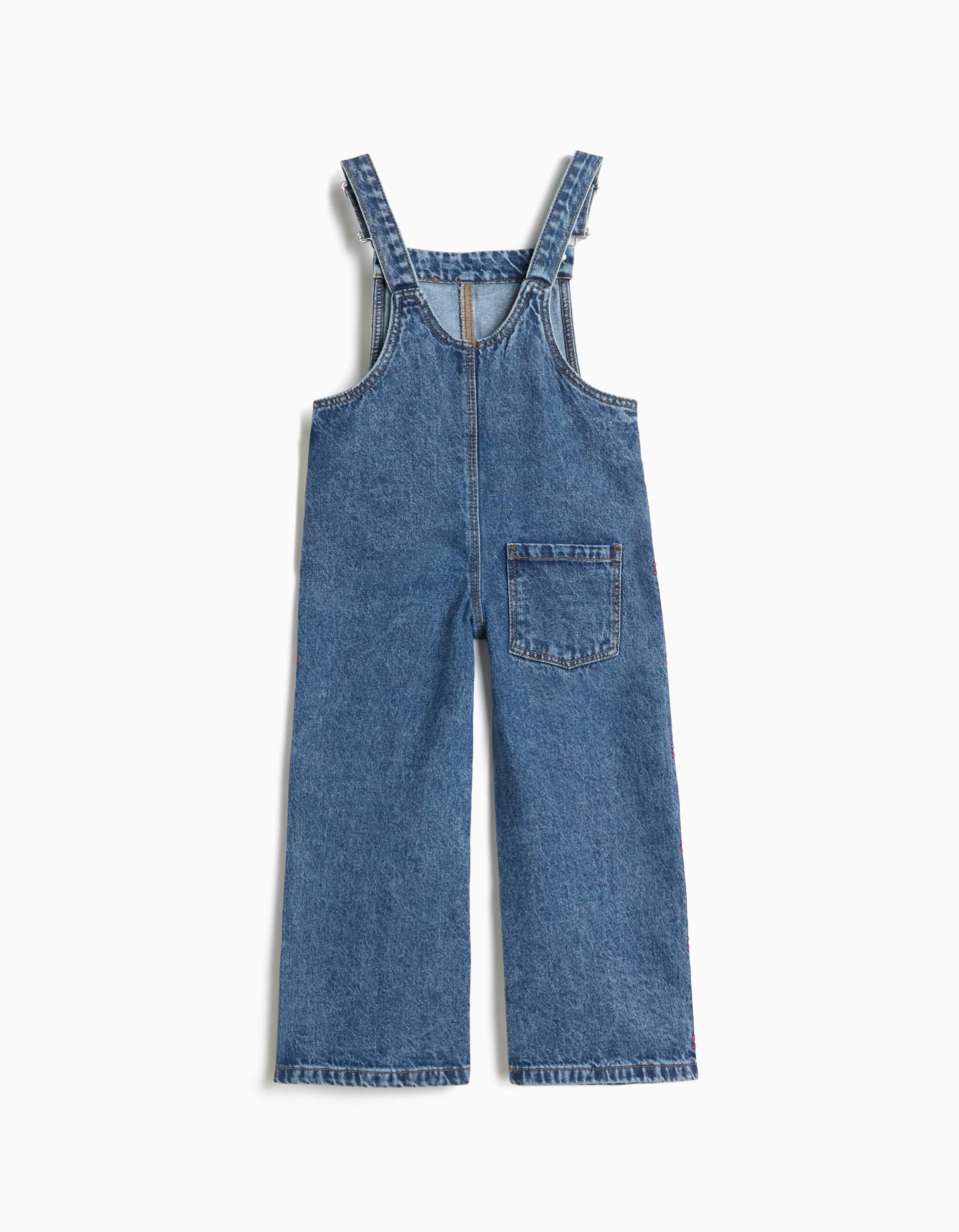 Comprar Online Jardineiras De Ganga, Menina, Azul 