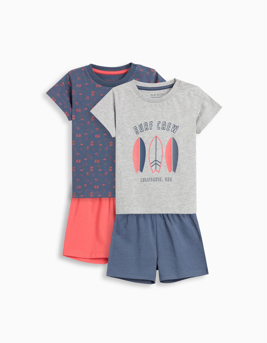 Pack 2 Pijamas, Menino, Multicor