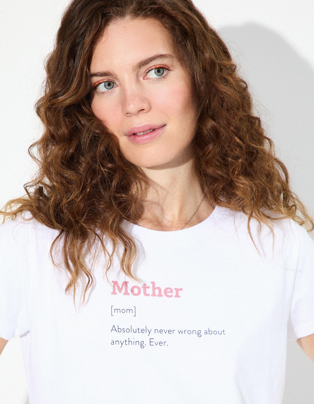 Pijama 'Mãe', Mulher, Branco