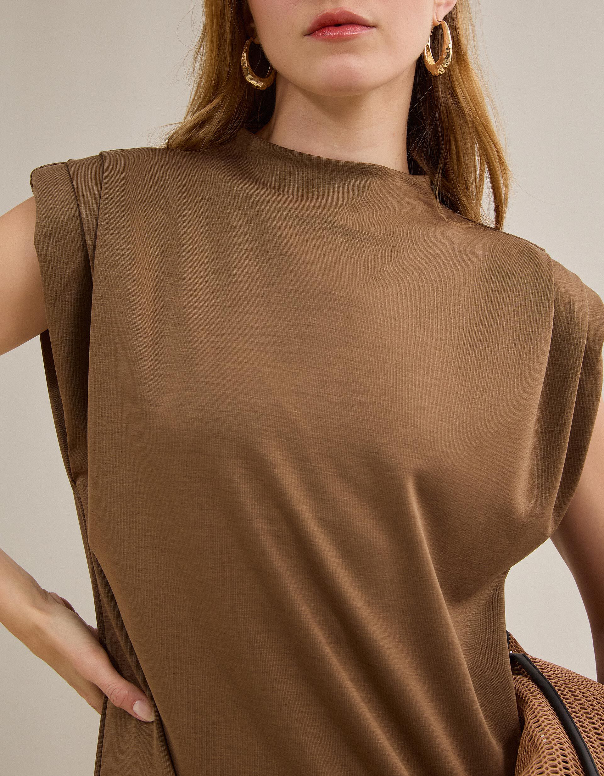 Comprar Online Vestido Comprido, Mulher, Bege 