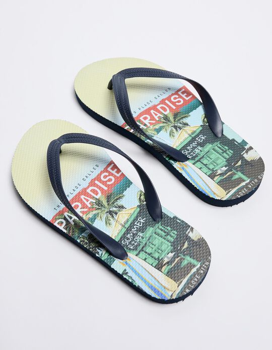 Comprar Online Chinelos, Homem, Amarelo