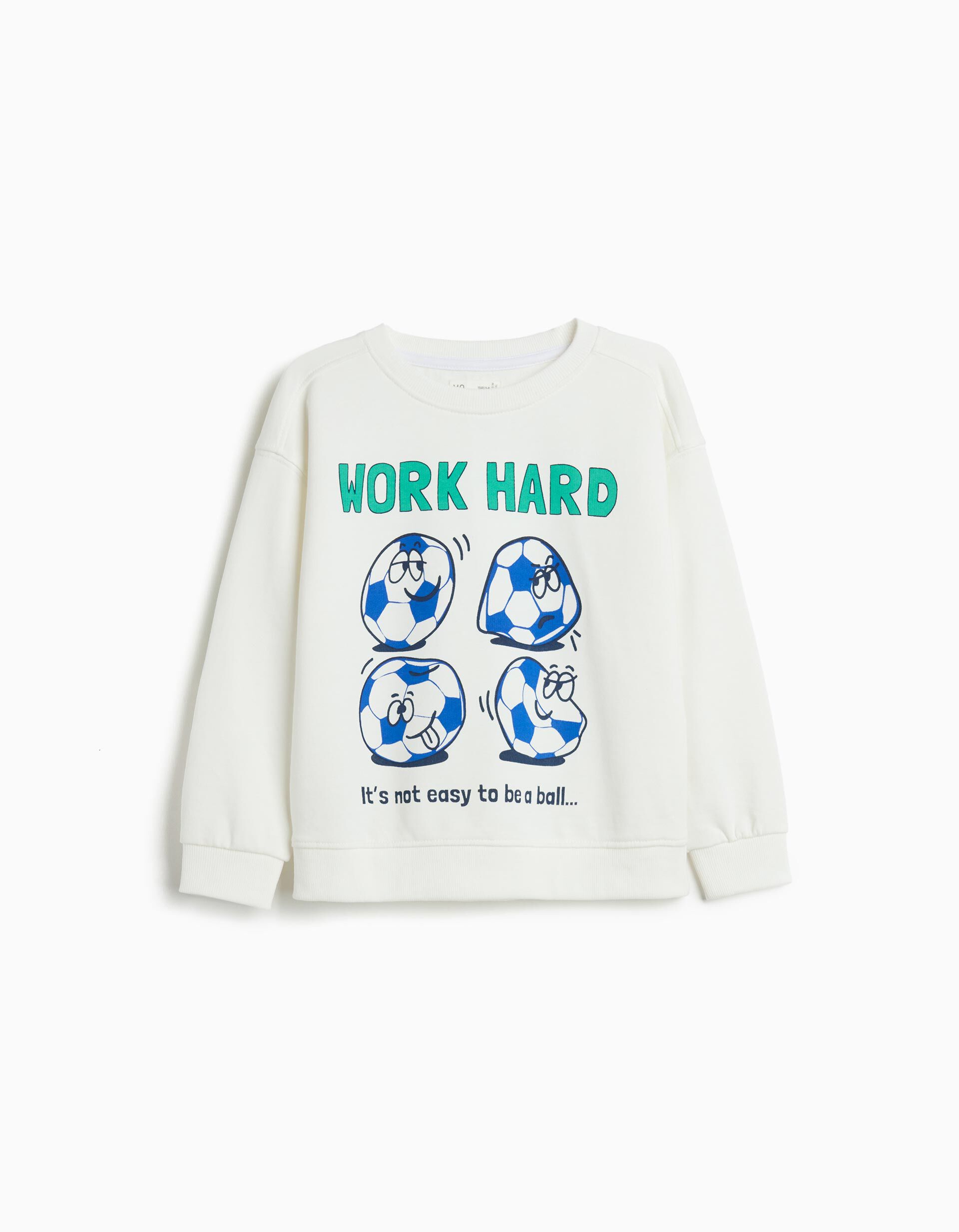 Comprar Online Sweatshirt de Felpa, Menino, Branco