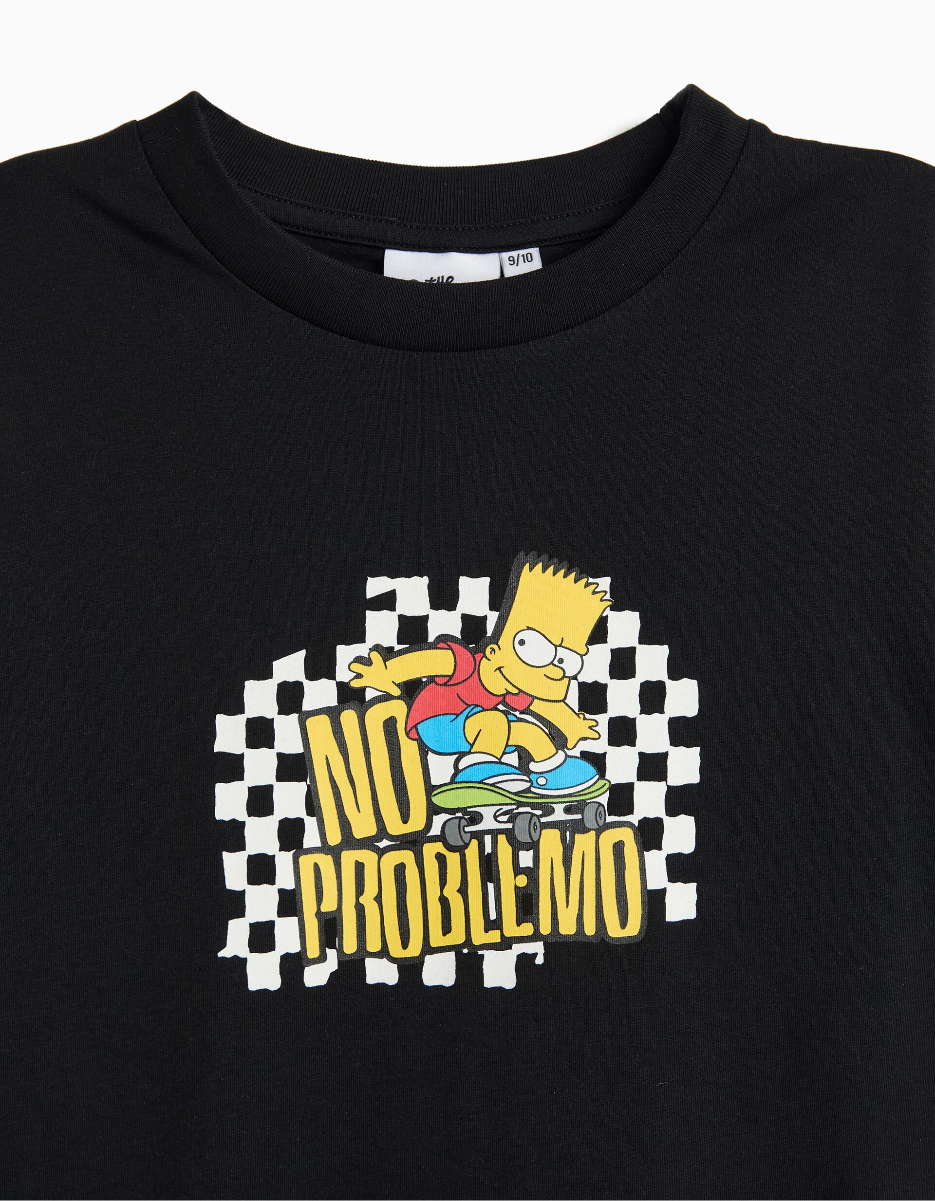 Comprar Online T-shirt 'Bart' Simpsons, Menino, Preto