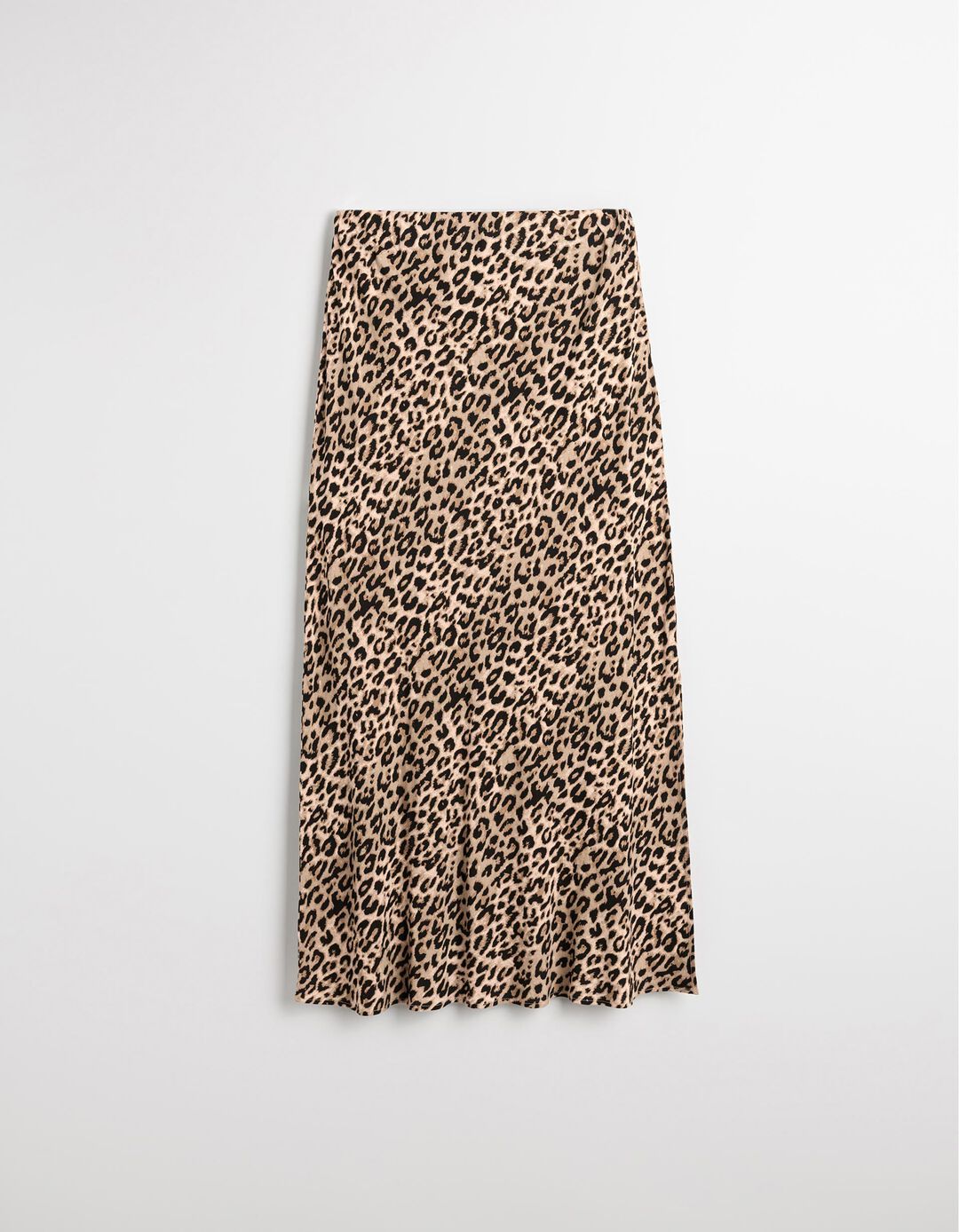 Saia Comprida Animal Print, Mulher, Preto