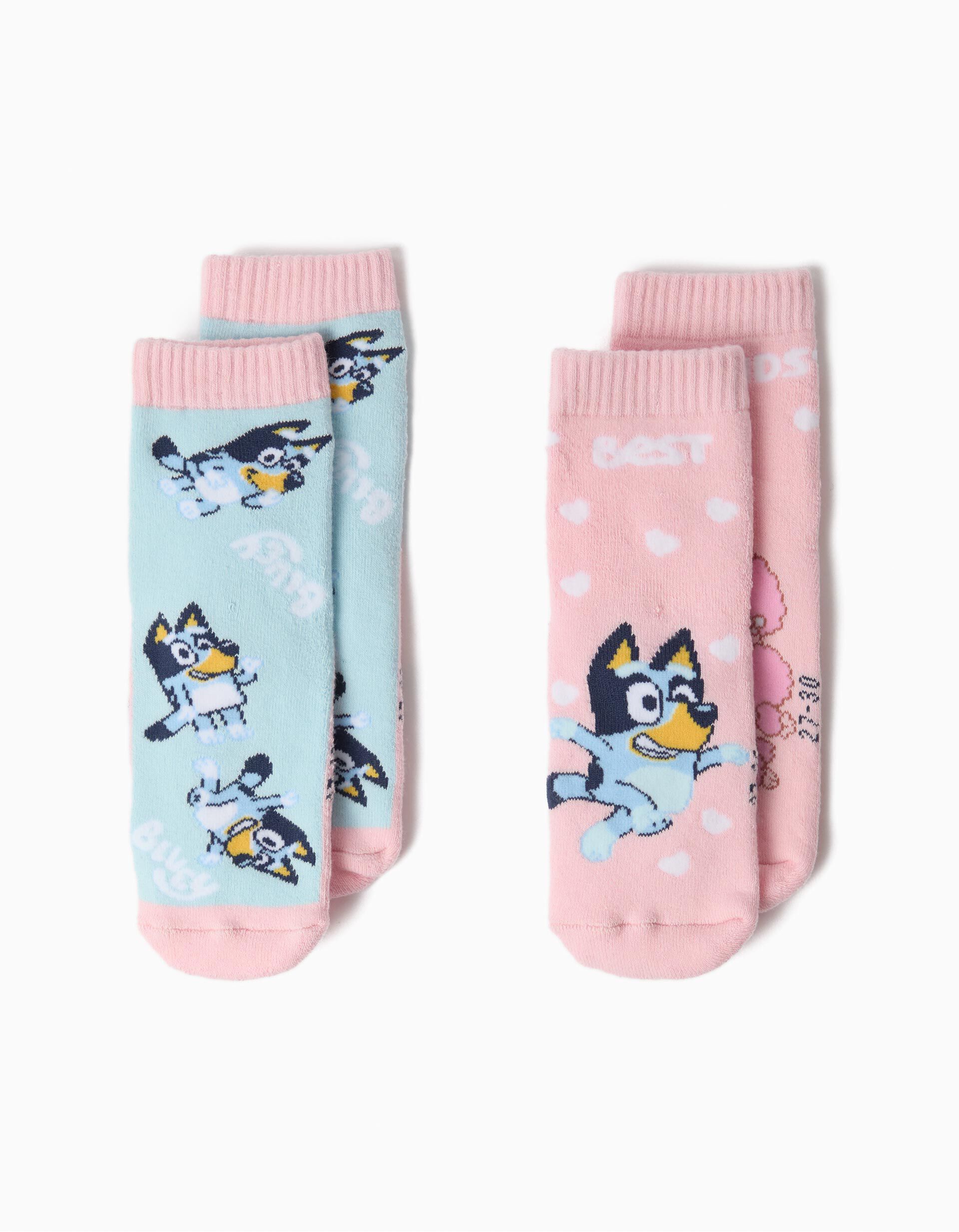 Comprar Online Pack 2 Pares de Meias 'Bluey', Menina, Multicolor