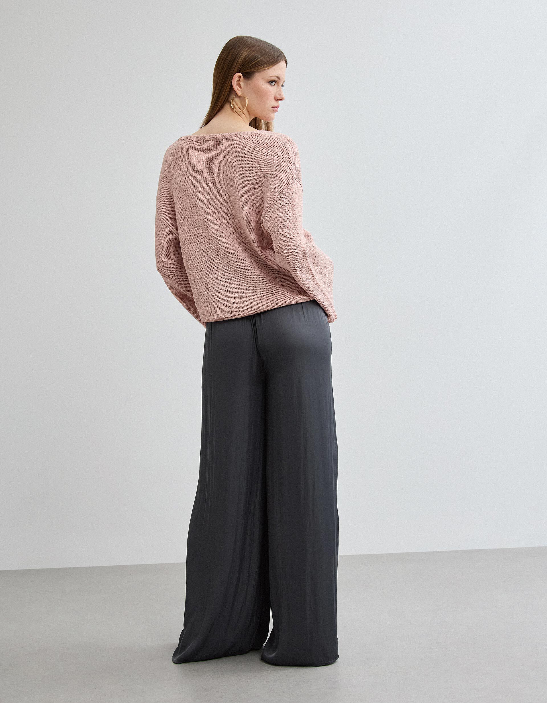 Comprar Online Cal&ccedil;as 'Wide', Mulher, Cinzento