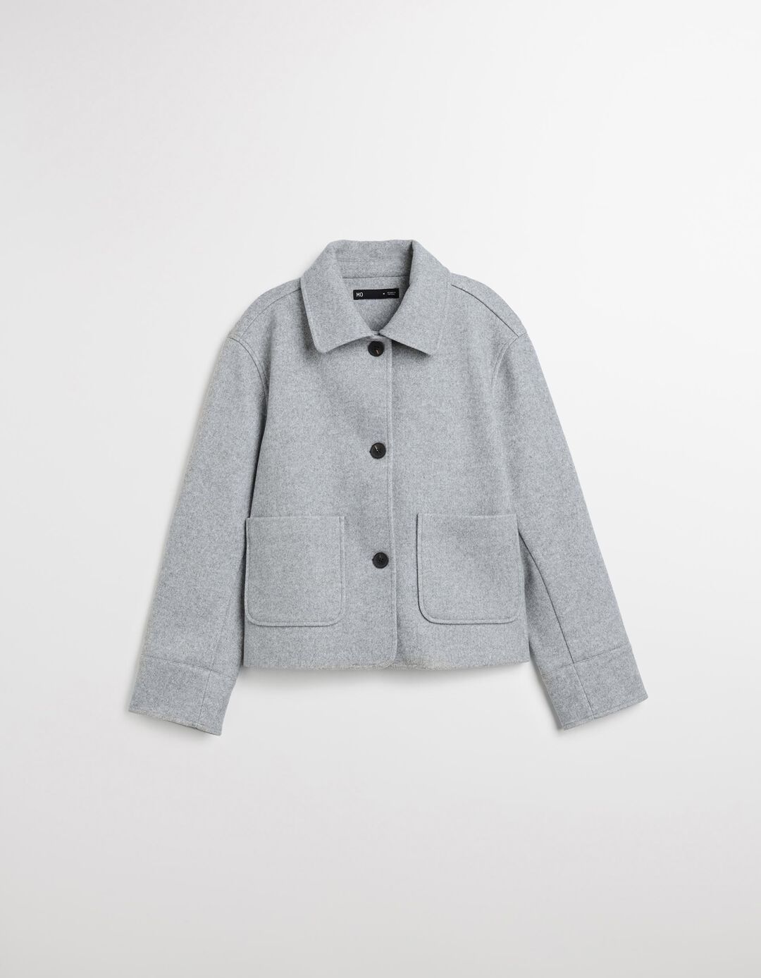 Casaco, Mulher, Cinzento