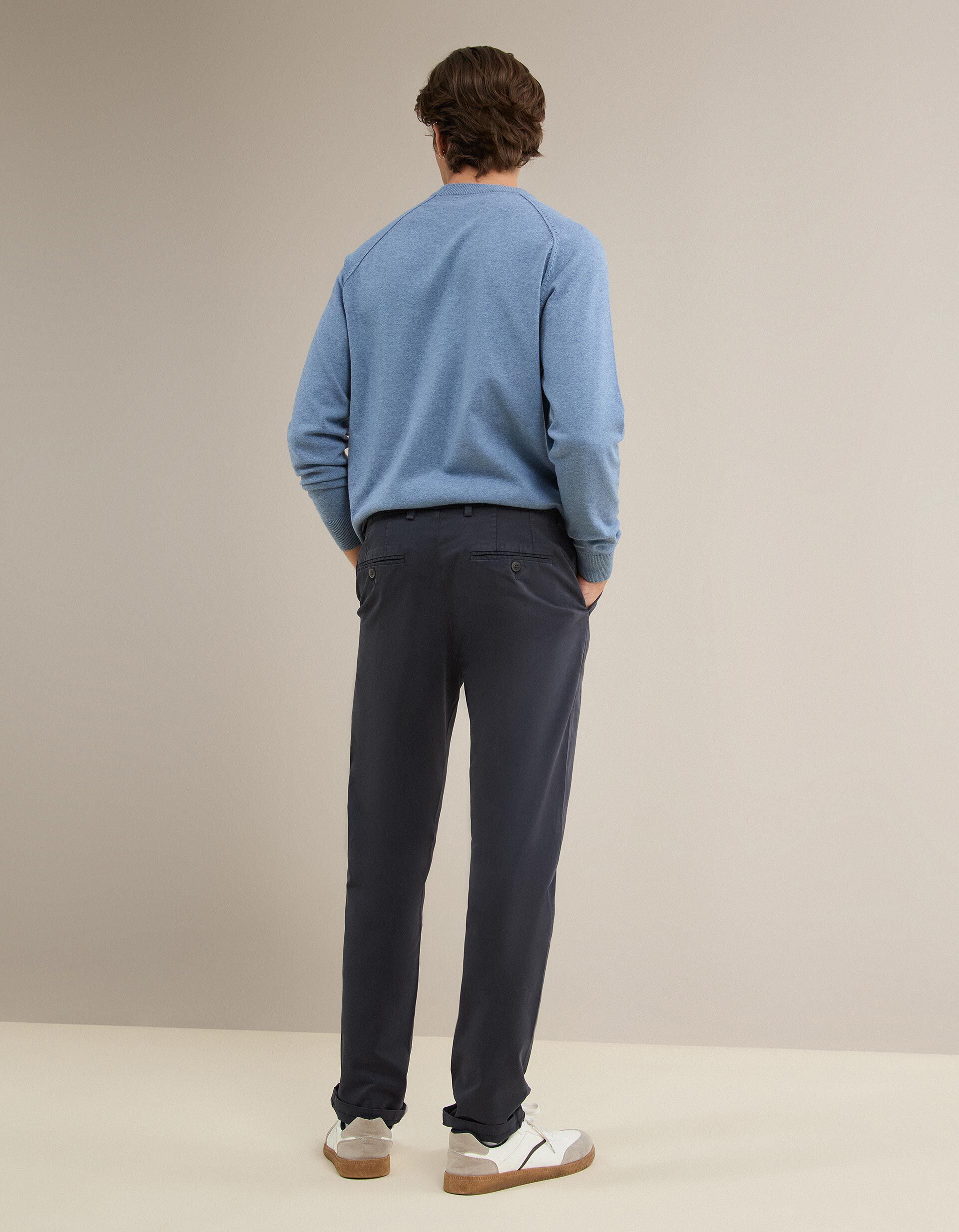 Comprar Online Cal&ccedil;as Chino Slim, Homem, Azul Escuro