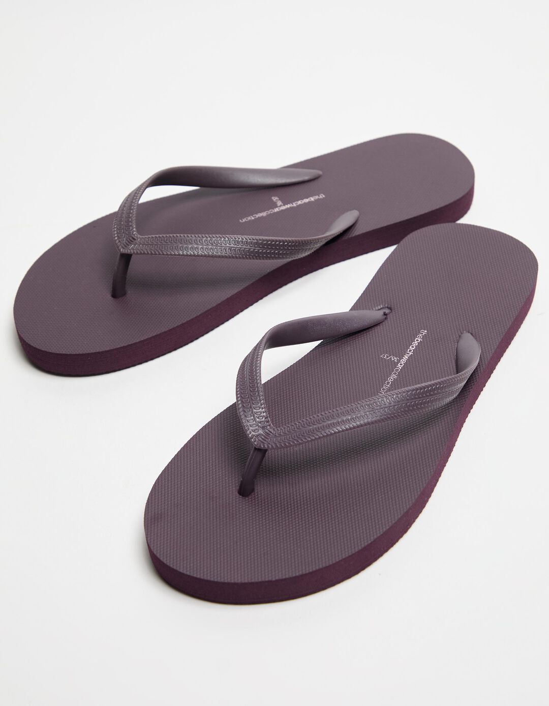 Chinelos, Mulher, Roxo Escuro