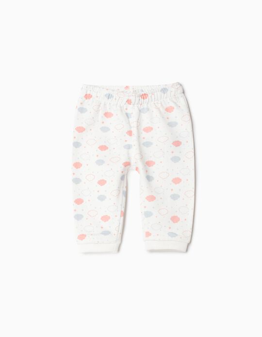 Comprar Online Calças de Jogging, Recém-nascido, Branco