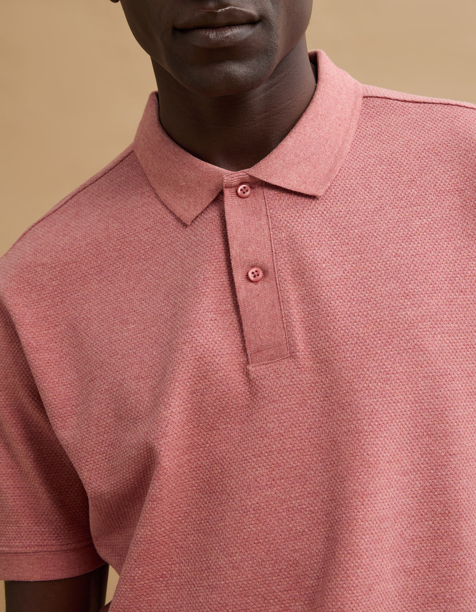 Comprar Online Polo Piquet, Homem, Rosa Claro