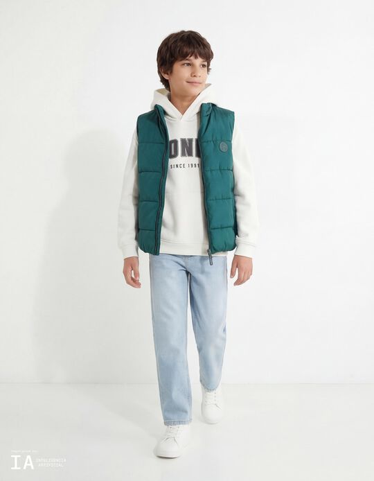 Comprar Online Colete, Menino, Verde Escuro