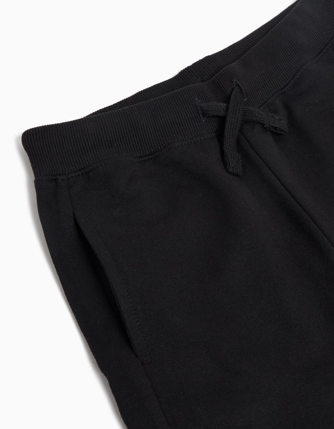 Joggers de Felpa, Menino, Preto