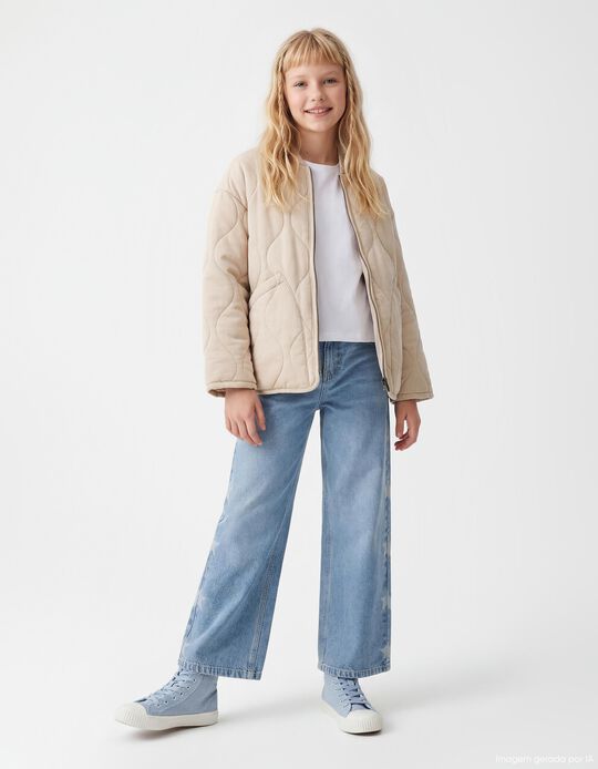 Comprar Online Casaco Acolchoado, Menina, Bege