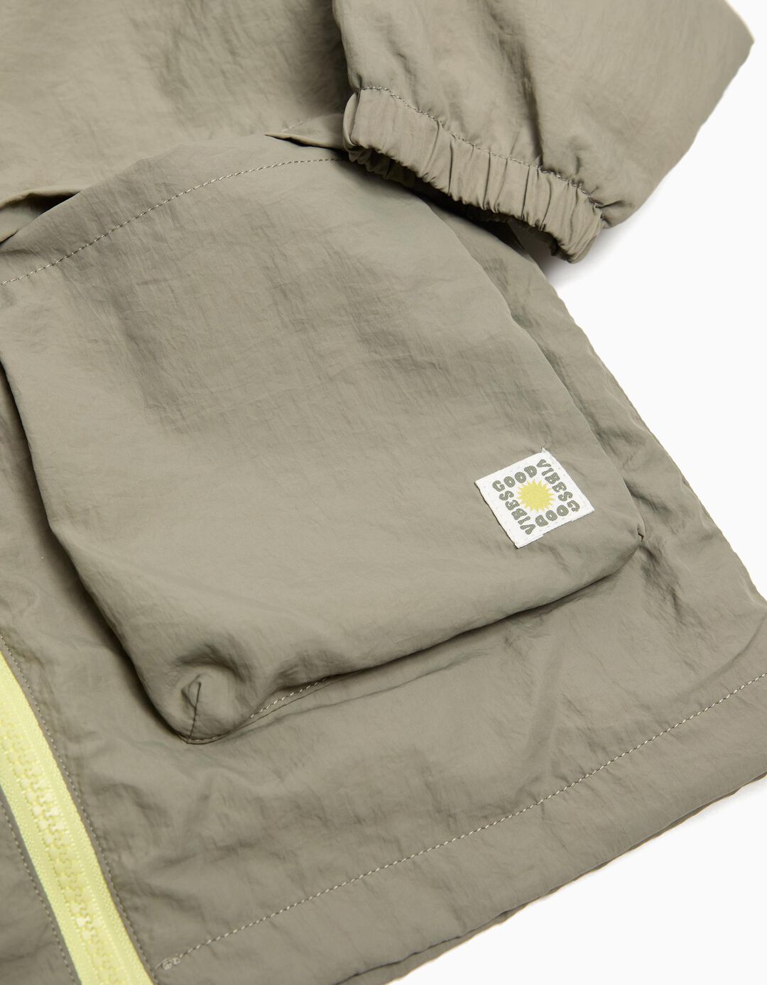 Parka, Menino, Verde Escuro