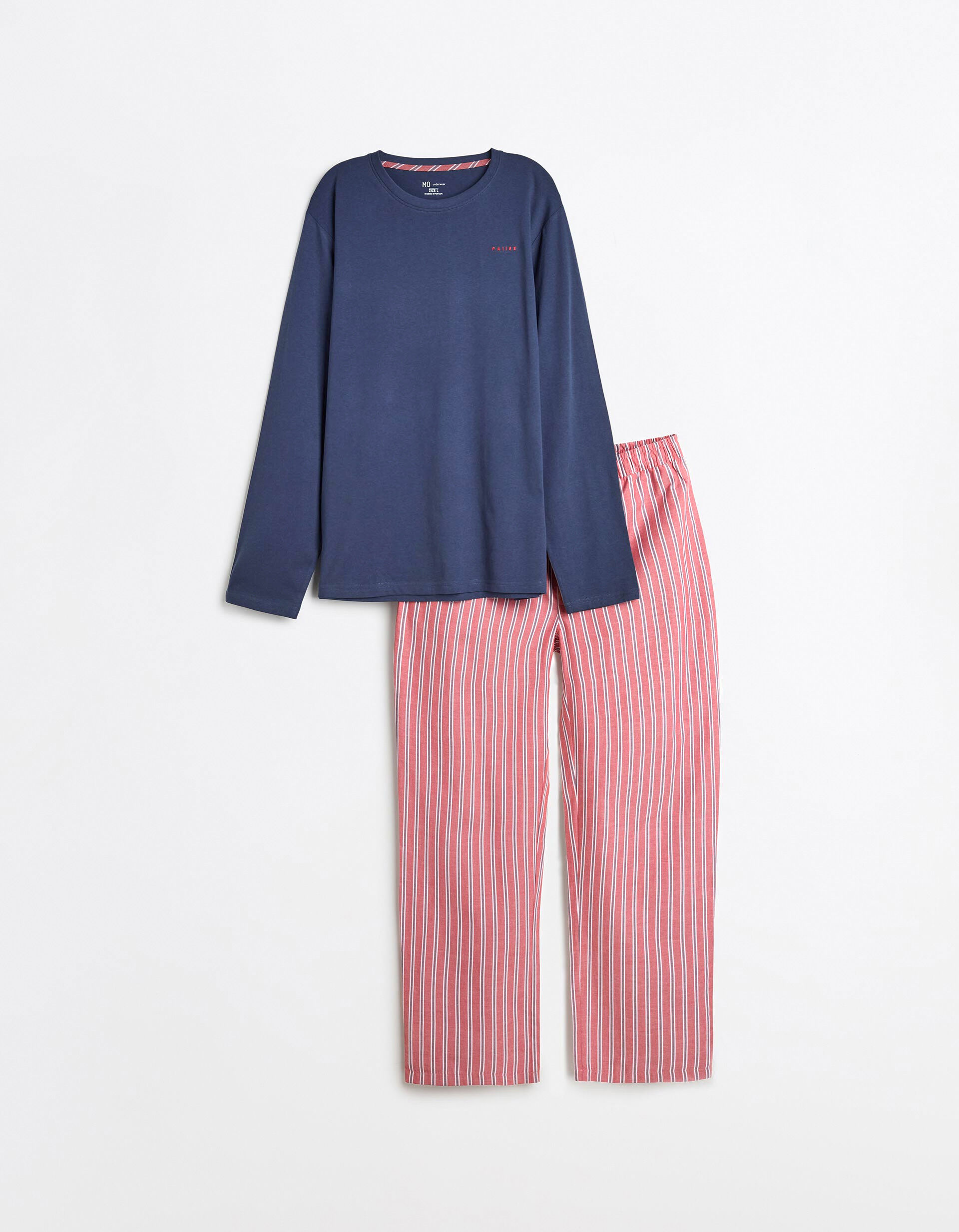 Comprar Online Pijama Riscas, Homem, Azul Escuro