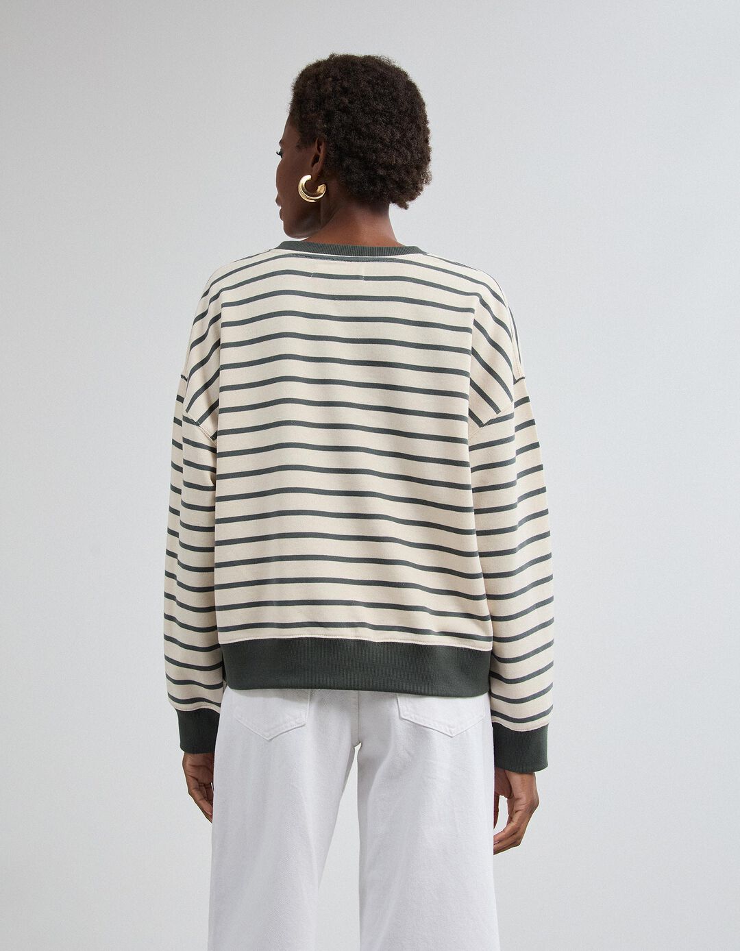 Sweatshirt Jogging, Mulher, Azul Escuro
