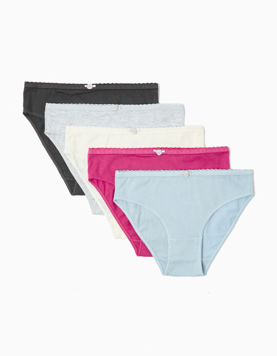 Comprar Online Pack 5 Cuecas, Menina, Multicor
