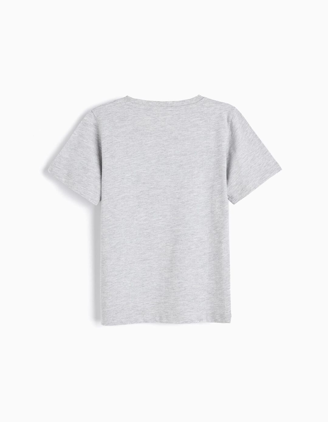 T-shirt Estampado, Menino, Cinzento Claro