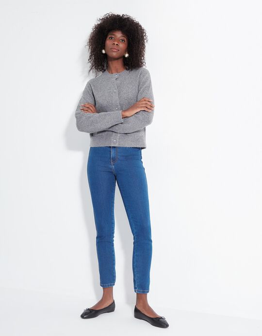Comprar Online Calças Jeggings, Mulher, Azul
