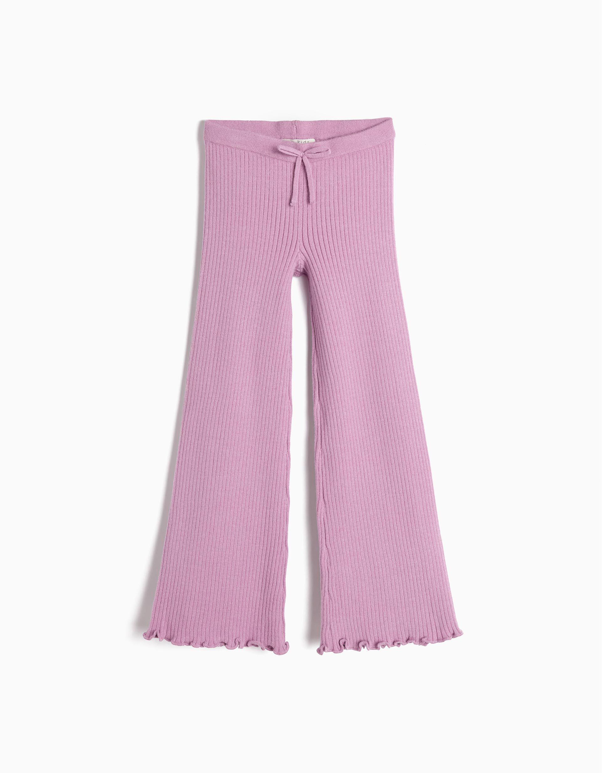 Comprar Online Cal&ccedil;as Malha Canelada, Menina, Lil&aacute;s