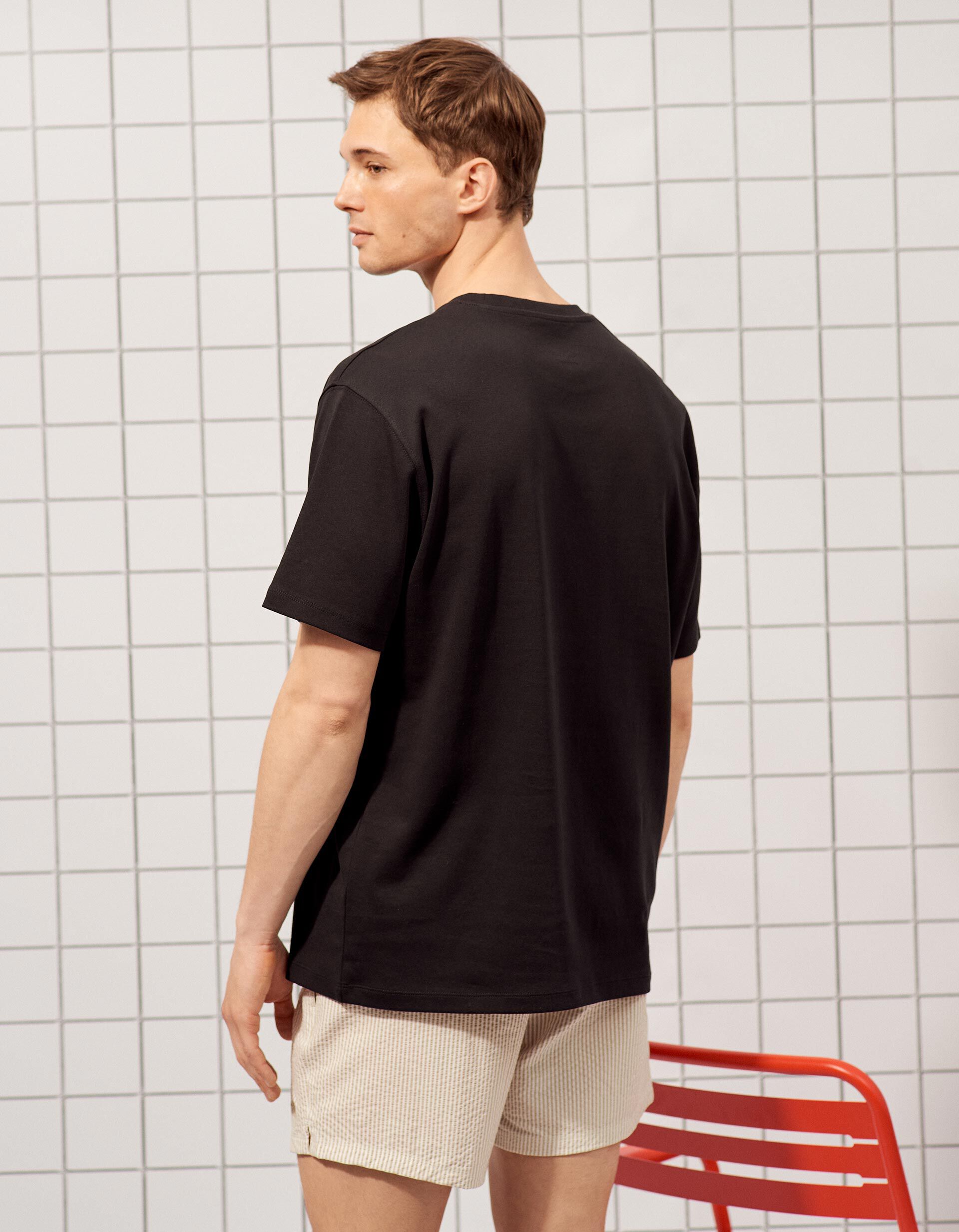 Comprar Online T-shirt, Homem, Preto