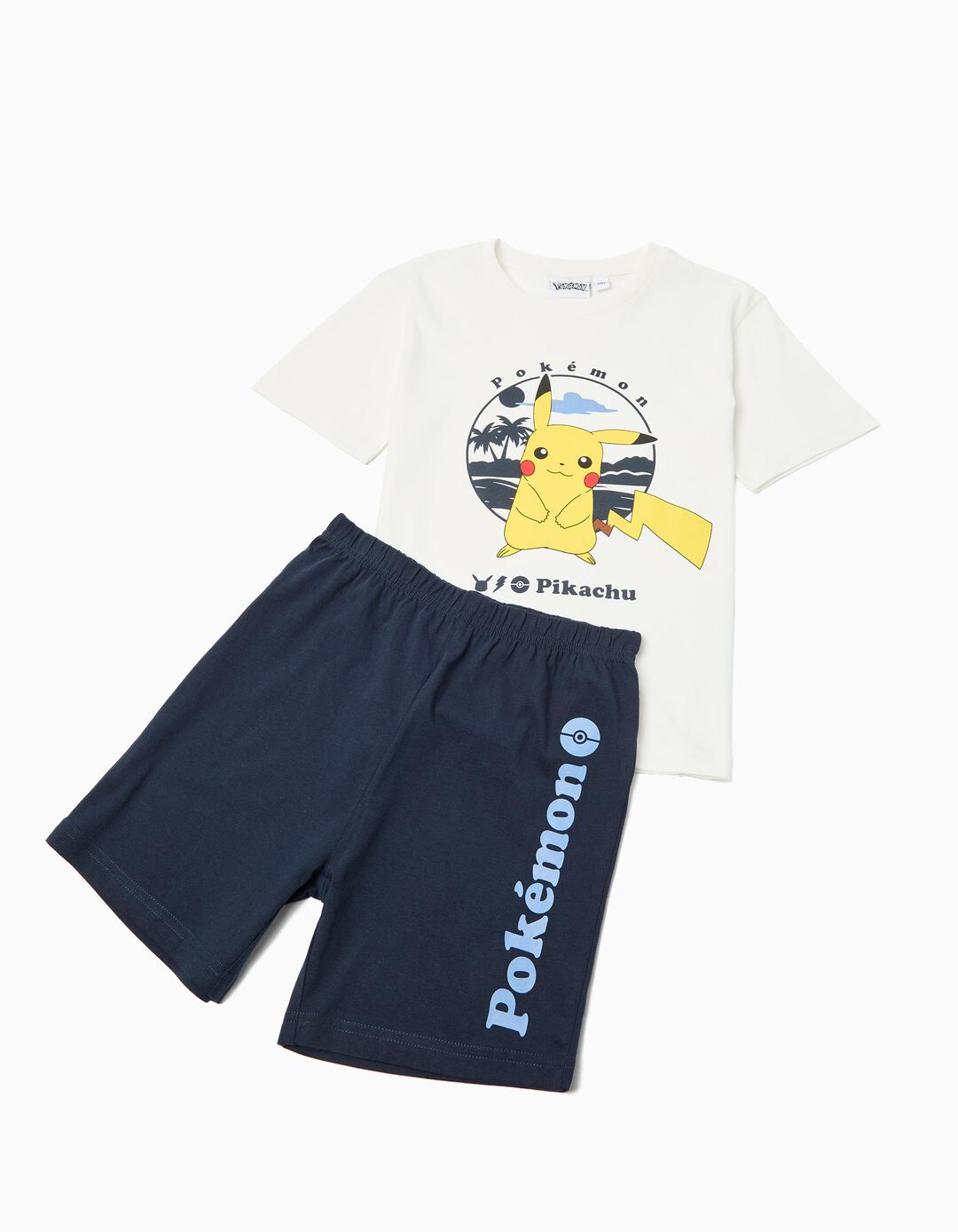 Pijama 'Pok&eacute;mon', Menino, Branco