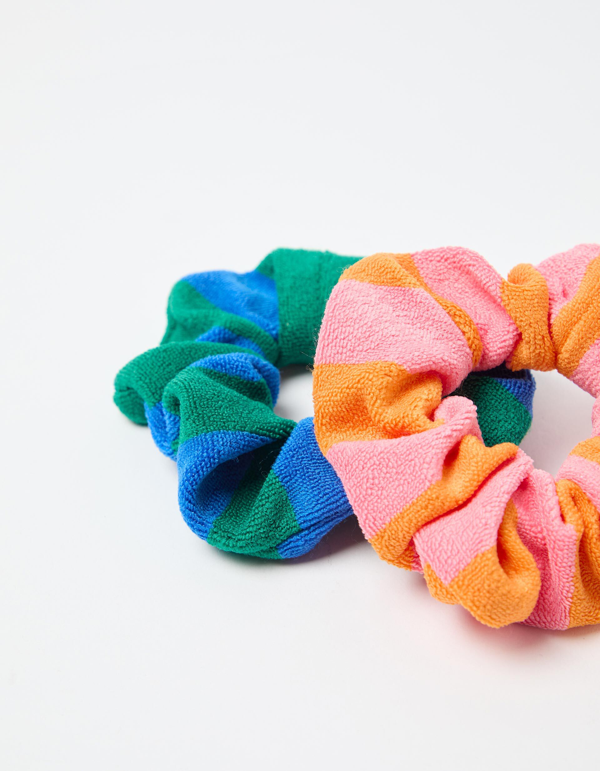 Comprar Online Pack 2 El&aacute;sticos de Cabelo Scrunchies, Mulher, Multicor