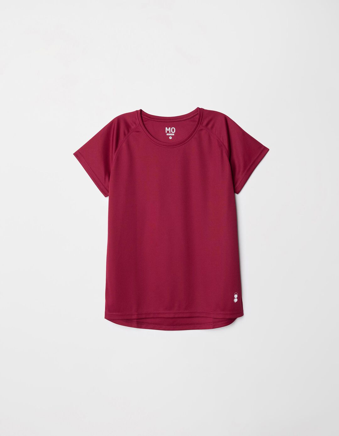 T-shirt de Desporto, Mulher, Vermelho Escuro