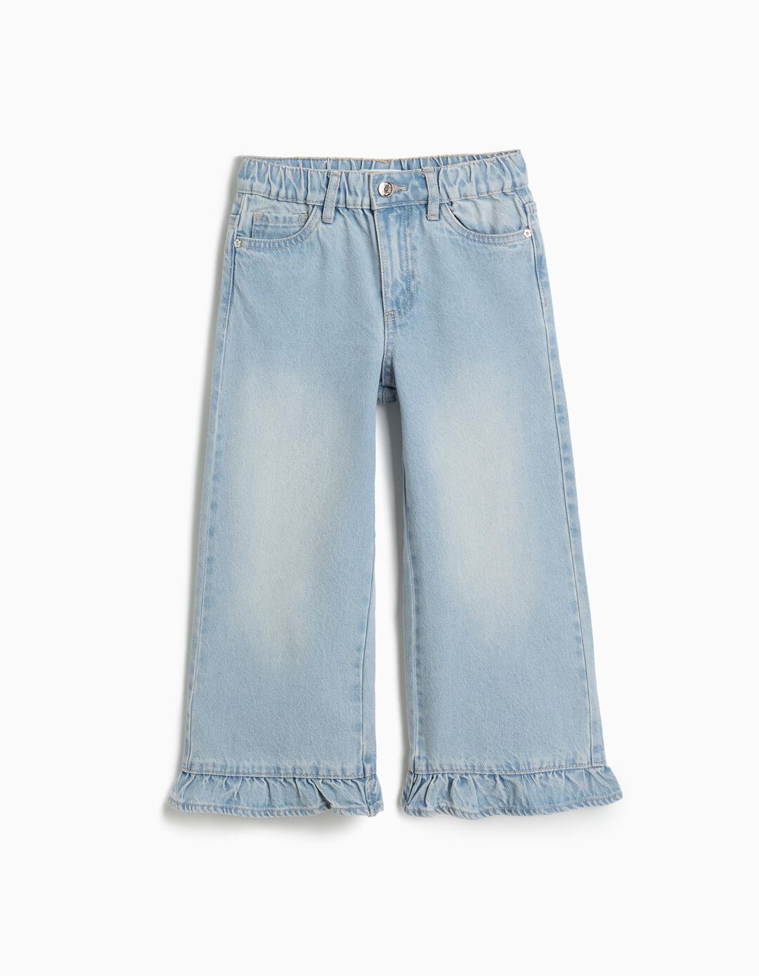 Cal&ccedil;as de Ganga 'Culotte', Menina, Azul Claro