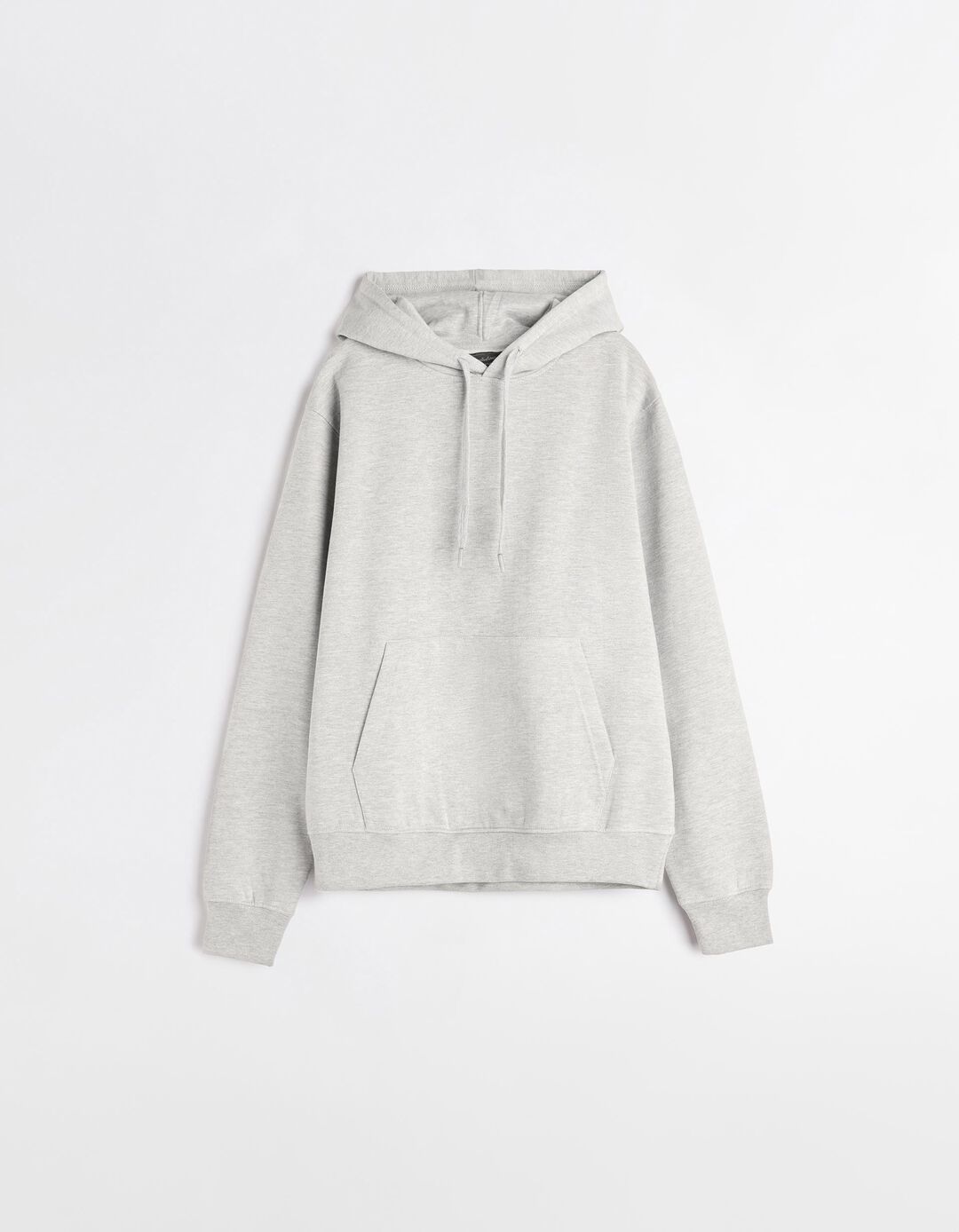 Sweatshirt de Felpa Capuz, Homem, Cinzento Claro