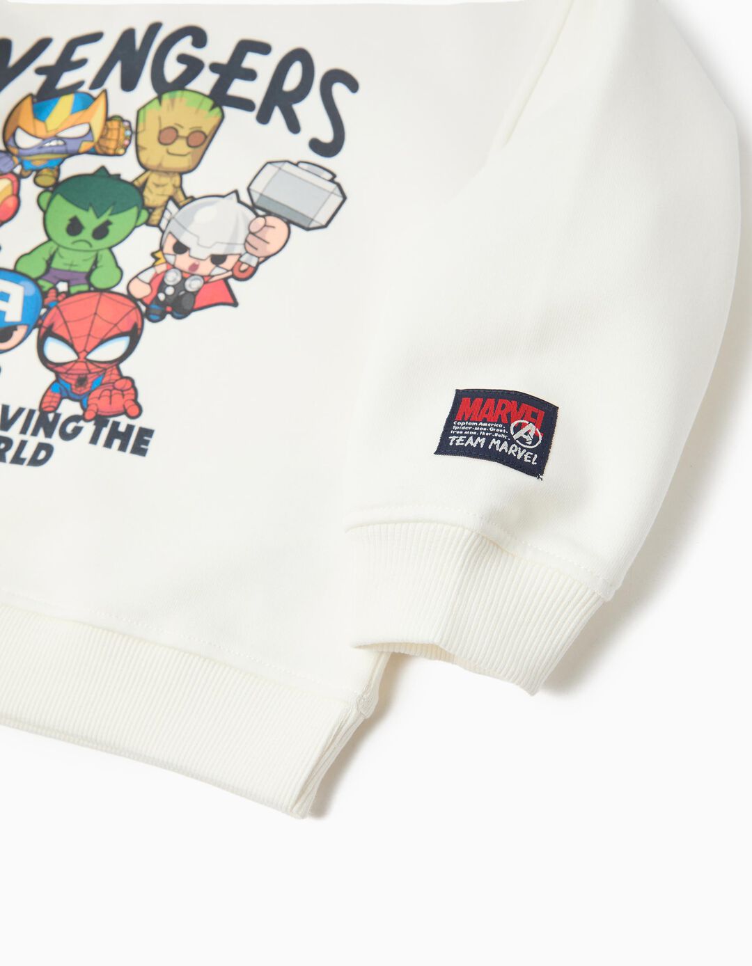 Sweatshirt 'Marvel', Menino, Branco