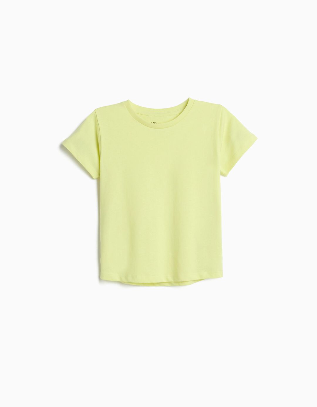 T-shirt, Menina, Amarelo Claro