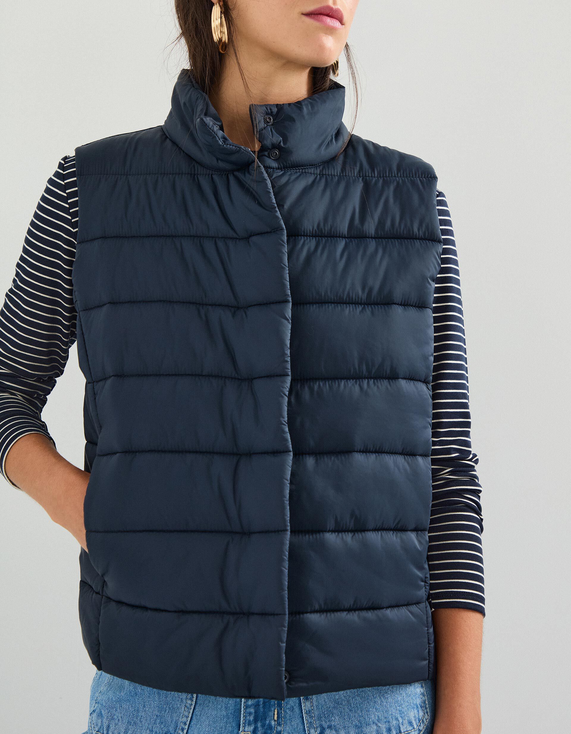 Comprar Online Colete Acolchoado, Mulher, Azul Escuro