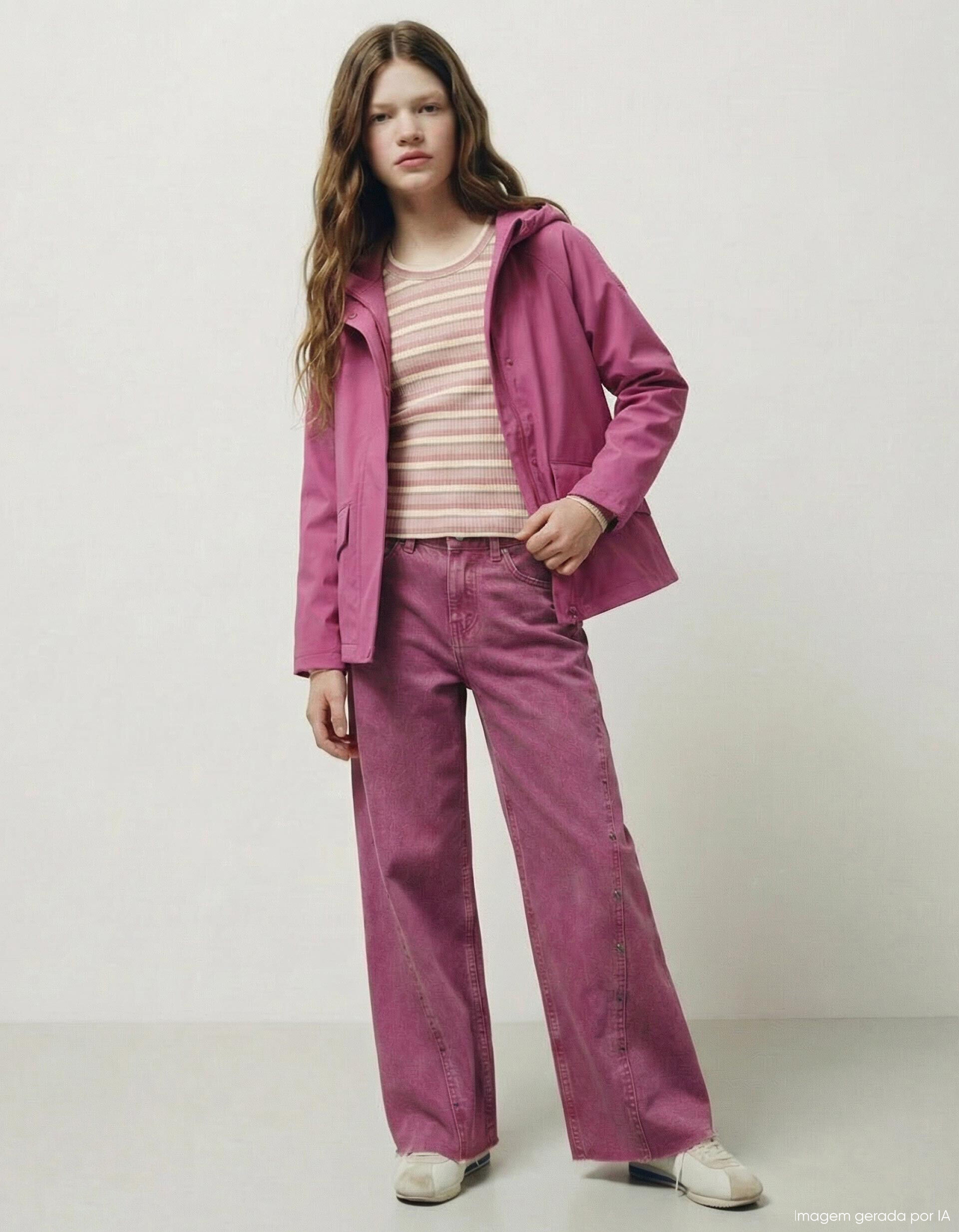Comprar Online Parka, Menina, Rosa Escuro