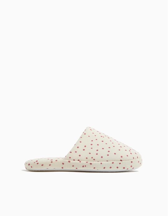 Comprar Online Chinelos de Quarto Pintinhas, Menina, Rosa